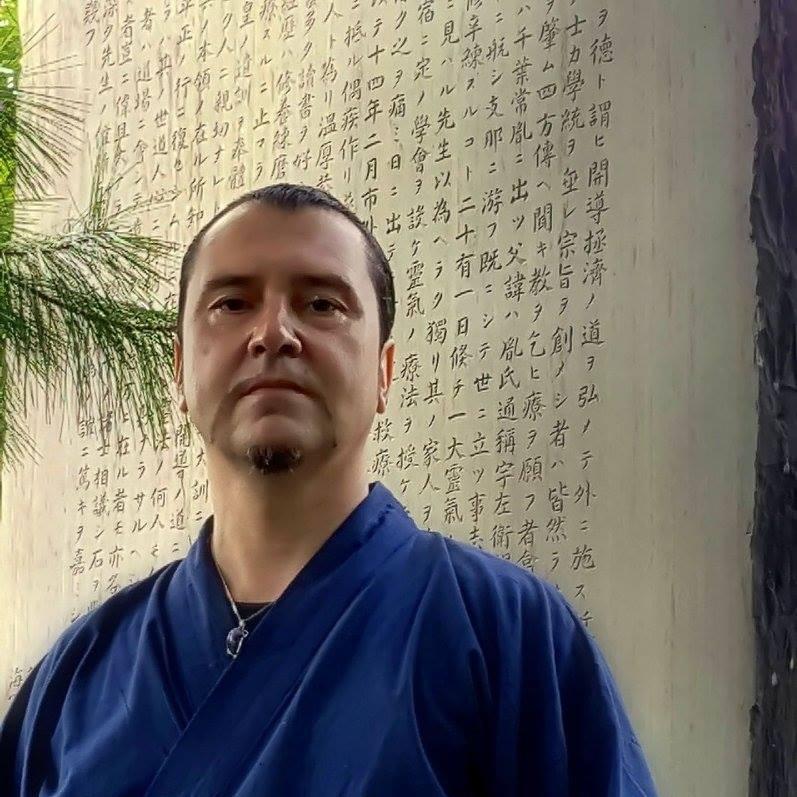 Presso la Tomba di Usui Mikao Sensei