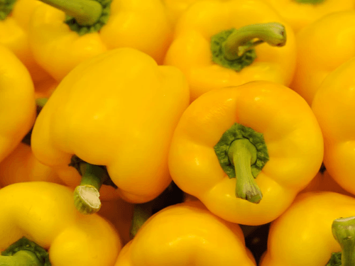 Whole IQF Frozen Yellow Peppers Factory China