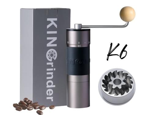 KINGrinder K6 manual grinder with retail box