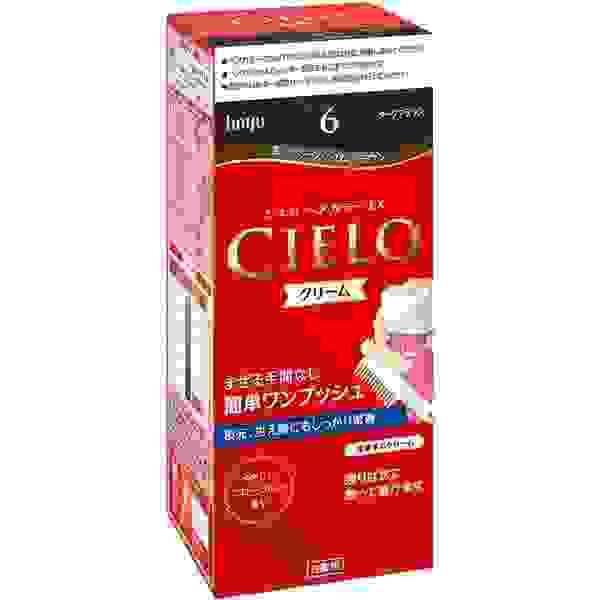 【日本直送】hoyu CIELO シエロ 染髮劑 6號深棕色  持久型 遮蓋白髮 大阪實體藥妝店直送
