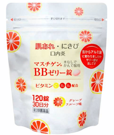 【日本直送】大木 BB  B群軟糖120錠 30天份 葡萄柚 軟糖錠 口嚼錠