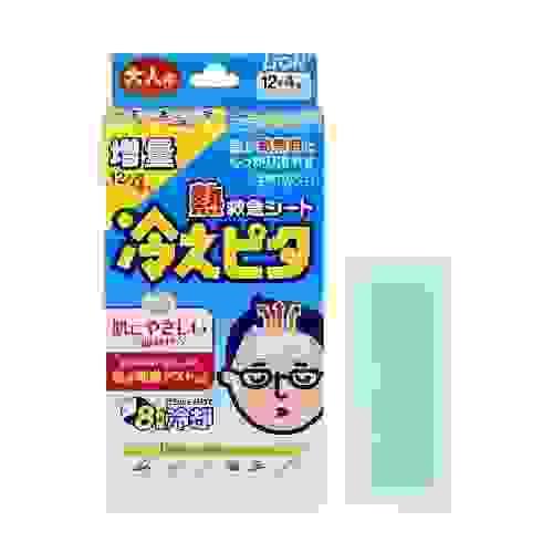 【日本直送】日本獅王 LION 退燒貼 退熱貼 16枚增量款 快速冷卻 降溫降熱 退燒 大阪實體藥妝店直送