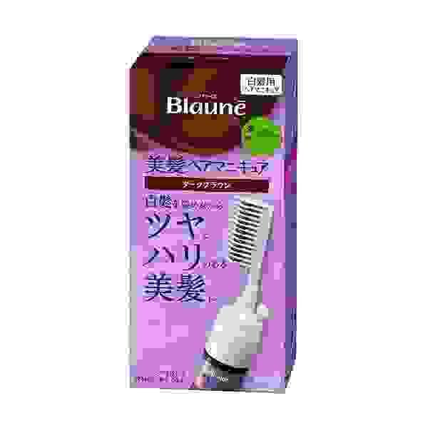 【日本直送】花王 布朗尼  Blaune（ブローネ） 持久型 染髮劑 染髮刷 染劑瓶罐可替換 遮蓋白髮 72g 大阪實體藥妝店直送