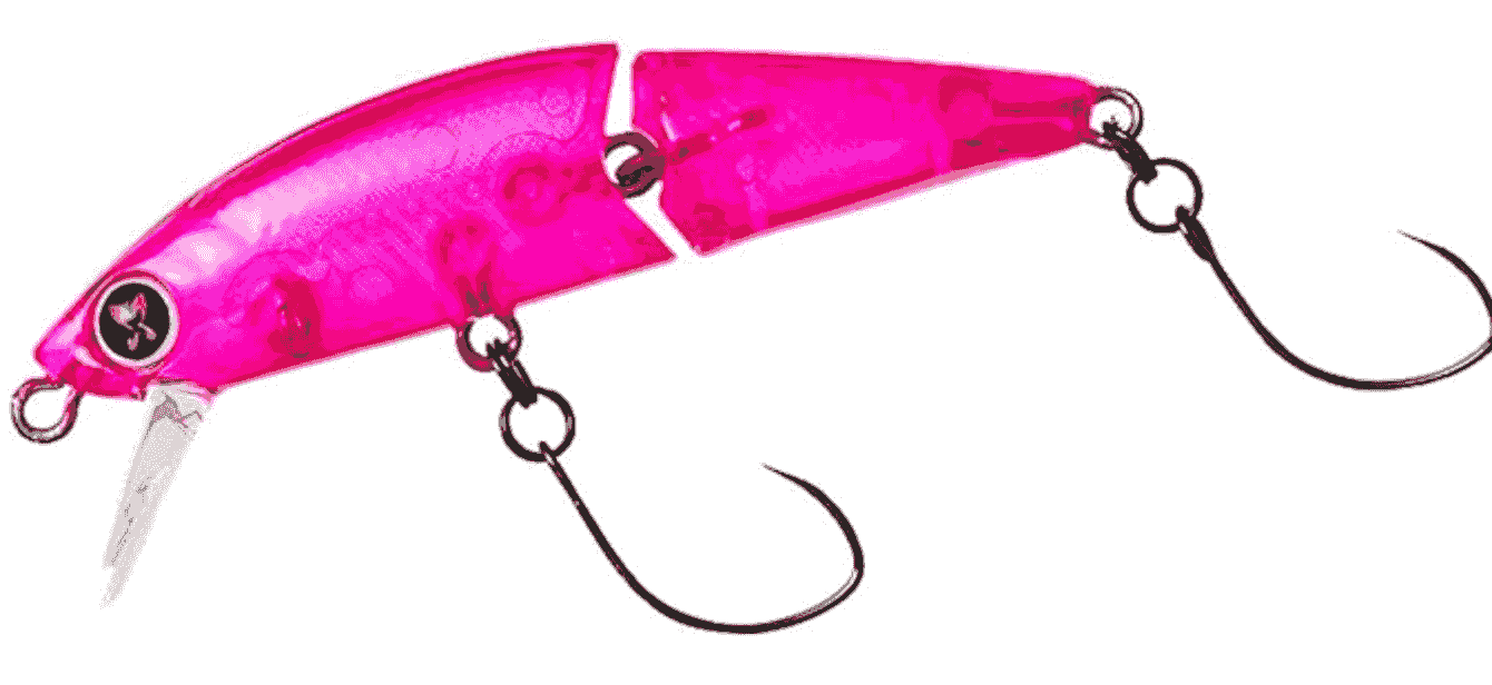 DAIWA DR. MINNOW  JOINT 5F - CLEAR PINK