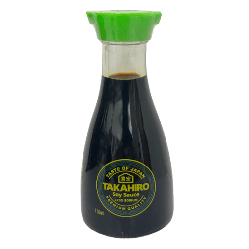 SOS0706 Soy Sauce Less Sodium 150ml. Takahiro