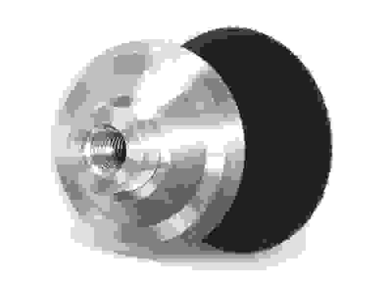 Aluminum Hook & Loop Backing Pad Adapter (Thread Options) for Polishing Pads