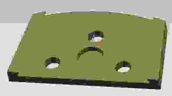 Quick-Change Adapter Plate for ASL / Xingyi Grinders to Use Lavina-Style Tools