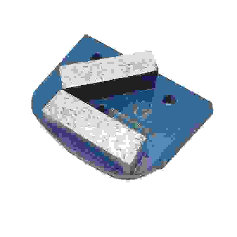 2-Bar Metal Grinding Shoe (Threaded 3-Hole) for Lavina Grinder — Stable Cut + Scratch Control