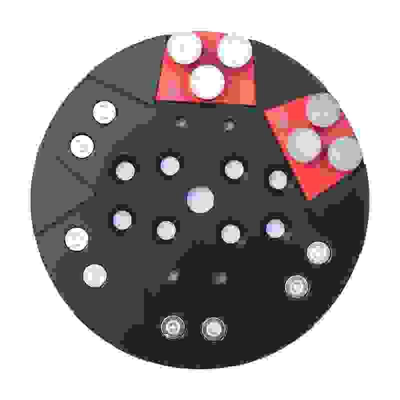 10” Magnetic Disc Plate Adapter Holder for Concrete Grinder — Quick-Change to Round Discs