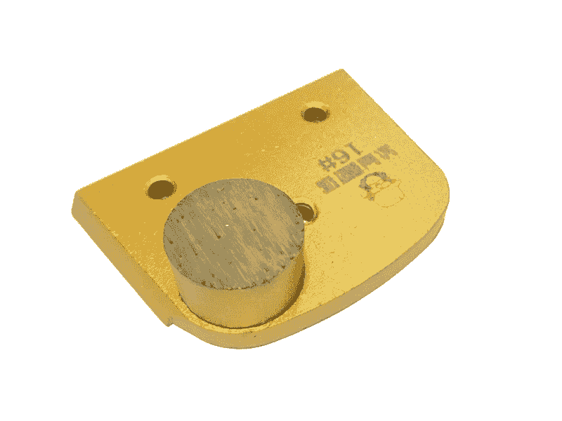 Single Round Segment Metal Bond Grinding Tool for Concrete Floor Grinding