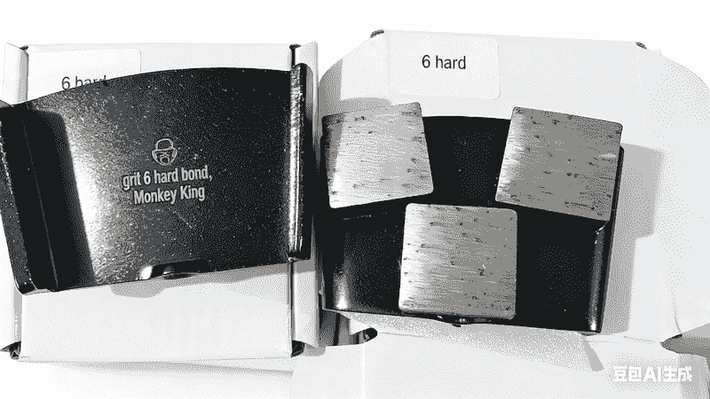 3-Segment Metal Bond Grinding Shoes (Grit & Bond Options) for HTC Grinder