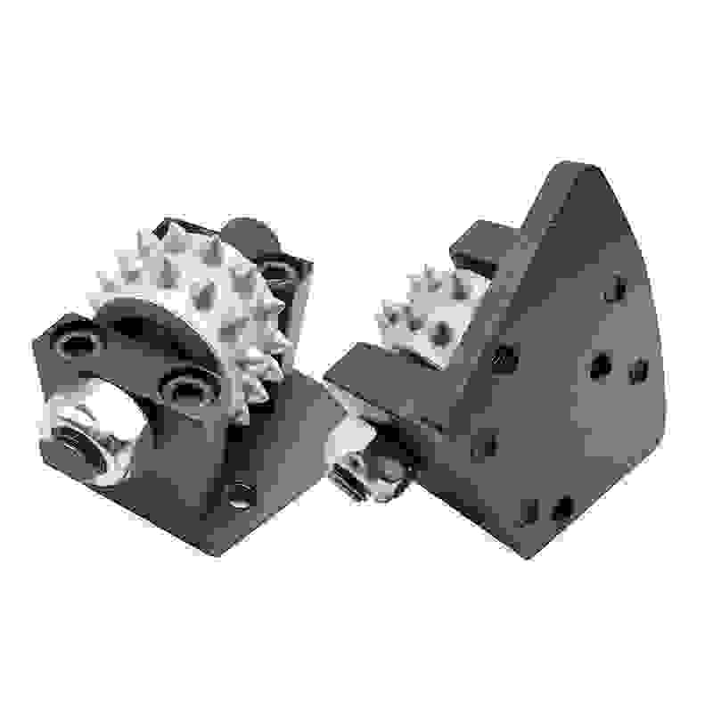 Diamatic Trapezoid Bush Hammer Plate (1 Roller x 30 Carbide Pins) for Concrete Texturing