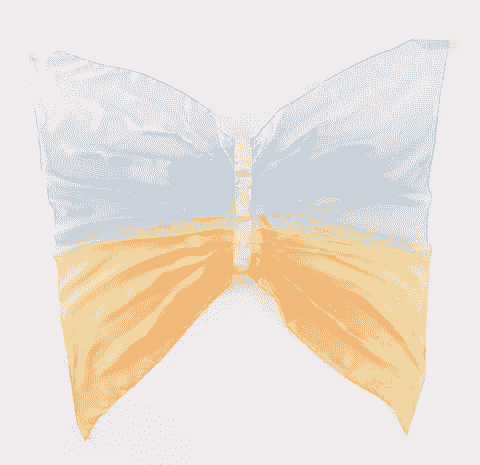 柔和彩虹飛翔絲質翅膀 Soft Rainbow Wings