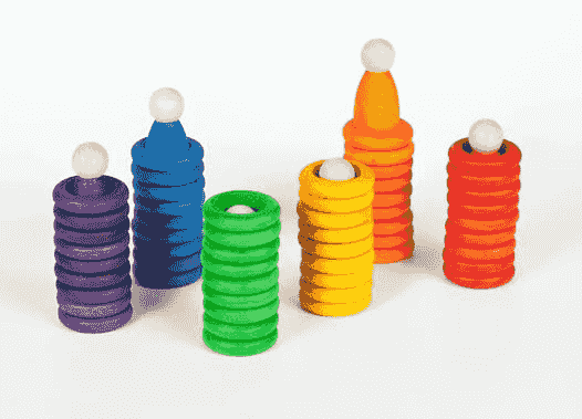 彩虹躲貓貓組 Nins, Rings & Coins