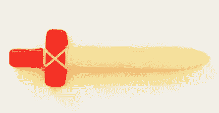 紅色柔軟絲絨劍 Red Soft Sword