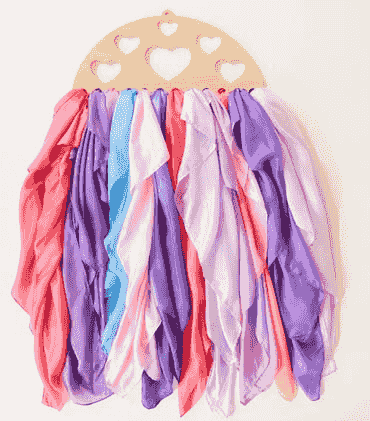 大型心型掛架 Large Heart Playsilk Display