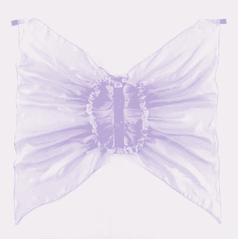 花的力量絲質翅膀 Flower Power Wings