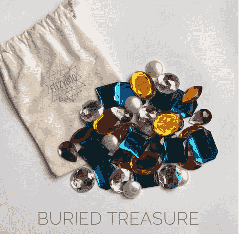 寶藏綜合組（42件組） 不同尺寸的綜合包 Buried Treasure Gem Play Set