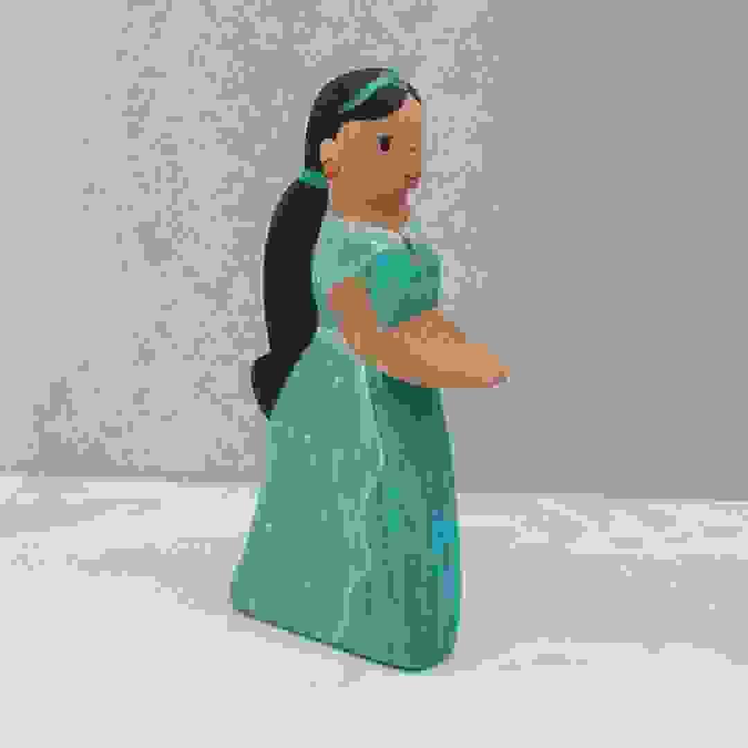 《限量版人偶》童話公主-茉莉公主 Jasmine Wooden Princess Figure / Limited Edition
