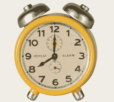 復古黃小鬧鐘（鼠用尺寸）Alarm clock, Mouse - Yellow