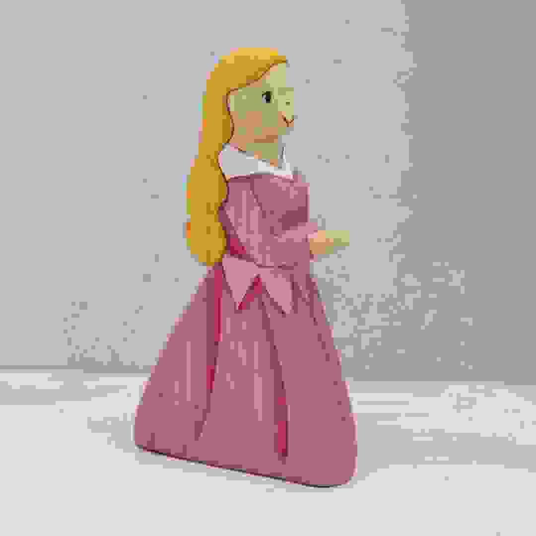 《限量版人偶》 童話公主-睡美人歐若拉  Sleeping Beauty Wooden Princess Figure / Limited Edition