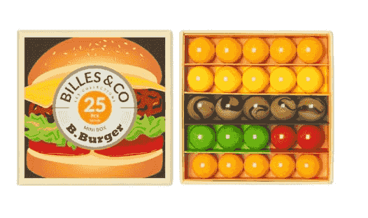 B-Burger Marbles Mini Box - 25 Pack