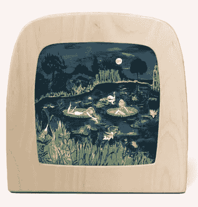 Gwen's Illustrations - Magical Pond 
