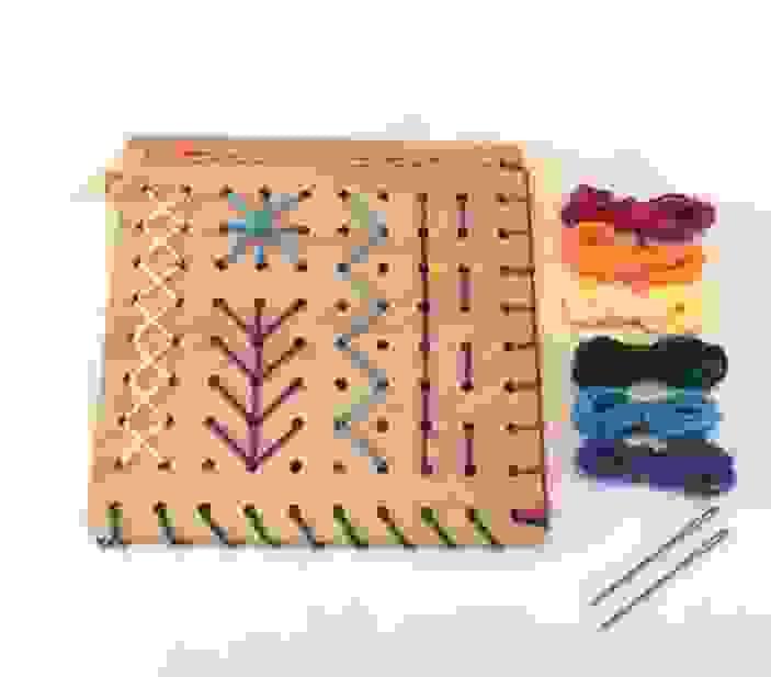 縫紉練習板｜Sewing Board  手眼協調 × 小肌肉訓練 × 創意發展