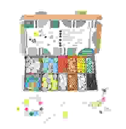 野花手鍊手作紙盒 Wildflower Bracelet Making Kit