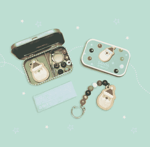 《新品》 聖誕老人鑰匙圈組 Santa Keyring Gift Kit