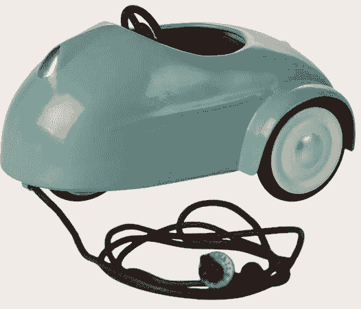 淺藍色小車 Car, Mouse - Light blue