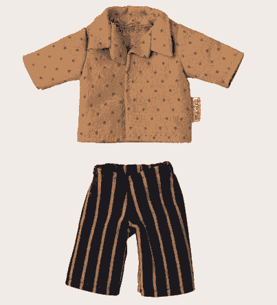 Shirt and striped pants, Dad mouse