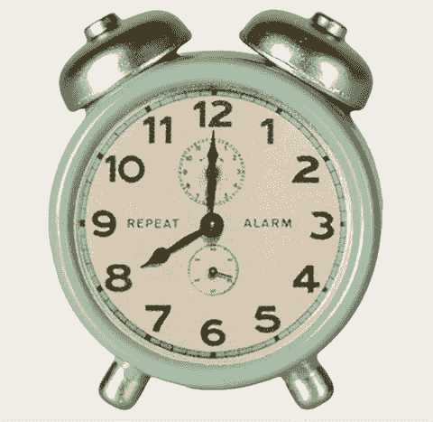 薄荷綠小鬧鐘（鼠用尺寸） Alarm clock, Mouse - Mint