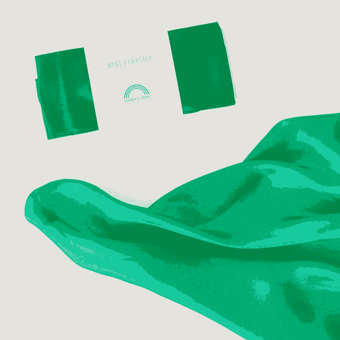  經典祖母綠純色絲巾(中尺寸) Solid Color Playsilks(Emerald)