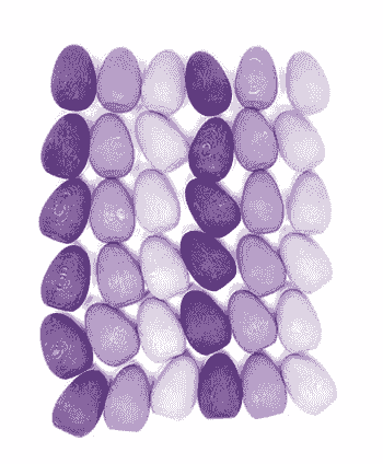 紫色蛋 x 曼陀羅  Mandala Eggs 