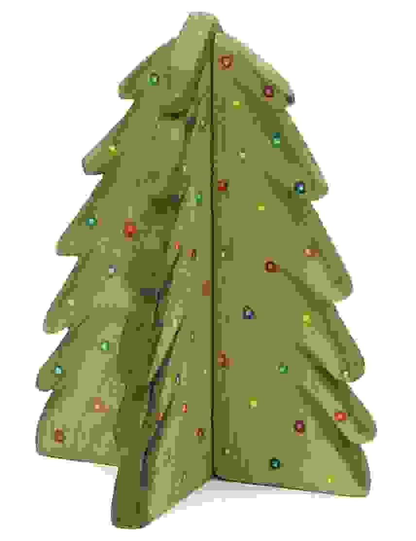 《限量版》繽紛燈飾木製聖誕樹Twinkling Lights Wooden Christmas Tree – Limited Edition