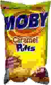 SWE0110 MOBY PUFFS SNACK-CARAMEL 90gr