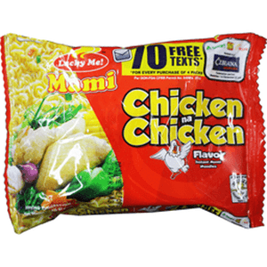 SOU0726 LUCKY ME CHICKEN MAMI NOODLES 72X55GR