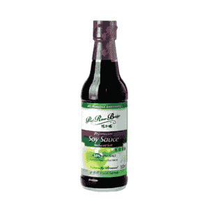 SOS0445 LESS SALT SOY SAUCE 24X300ML PRB