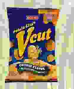 SNA0054 V CUT POTATO CHIPS CHEESE 50X60GR JACK&JILL