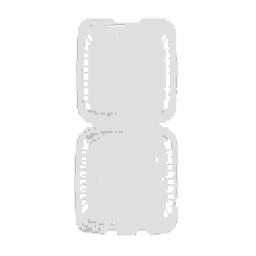 [Sample Request]7.5"x7.5" 1-Compartment Mineral-Filled Plastic Hinged Take-Out Container
