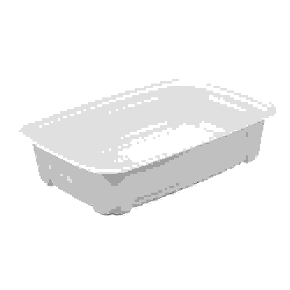 [Sample Request]38 oz. Rectangular Heavy Weight Container with Lid- 150/Case