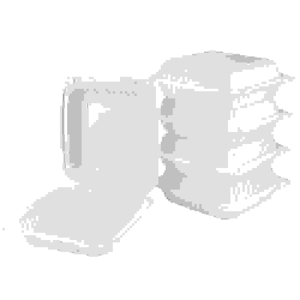 [Sample Request]9"x9" 1-Compartment Mineral-Filled Plastic Hinged Take-Out Container
