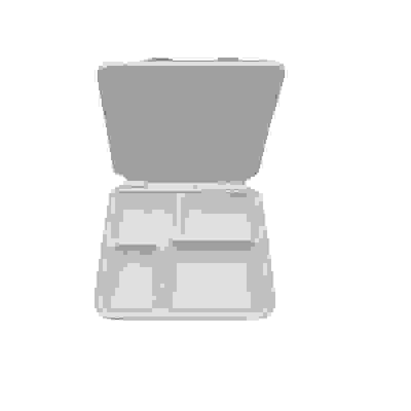 [Sample Request]7.5"x9.7"x2" Fiber Hinged Take-Out Container