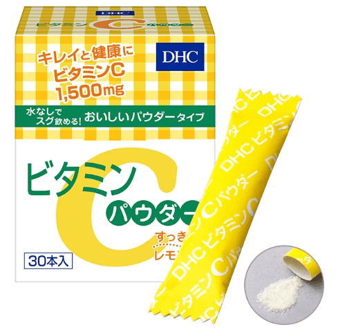 【日本直送】DHC ビタミンCパウダー DHC高單位維他命C粉末 30包/30日分 大阪實體藥妝店直送