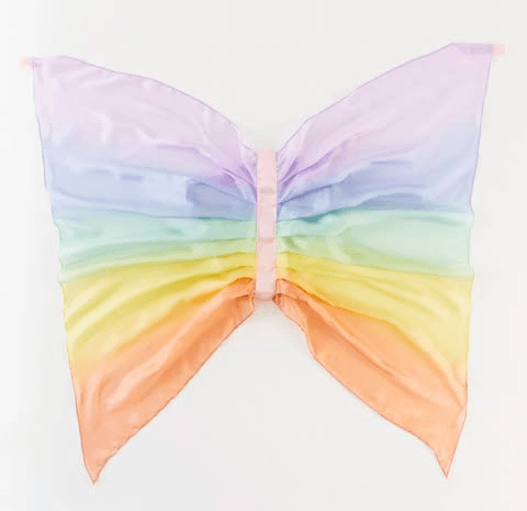 柔和彩虹飛翔絲質翅膀 Soft Rainbow Wings