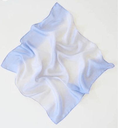 石灰漸層色絲巾(中尺寸) Stone Playsilk