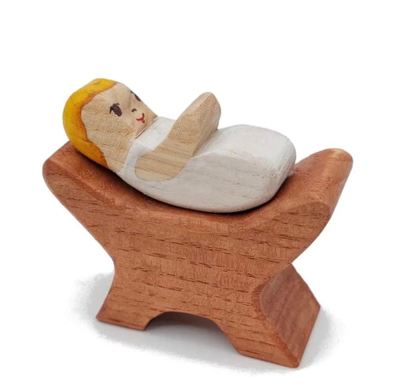 寶寶與搖籃- 2件組 Baby and Crib / 2 Pieces