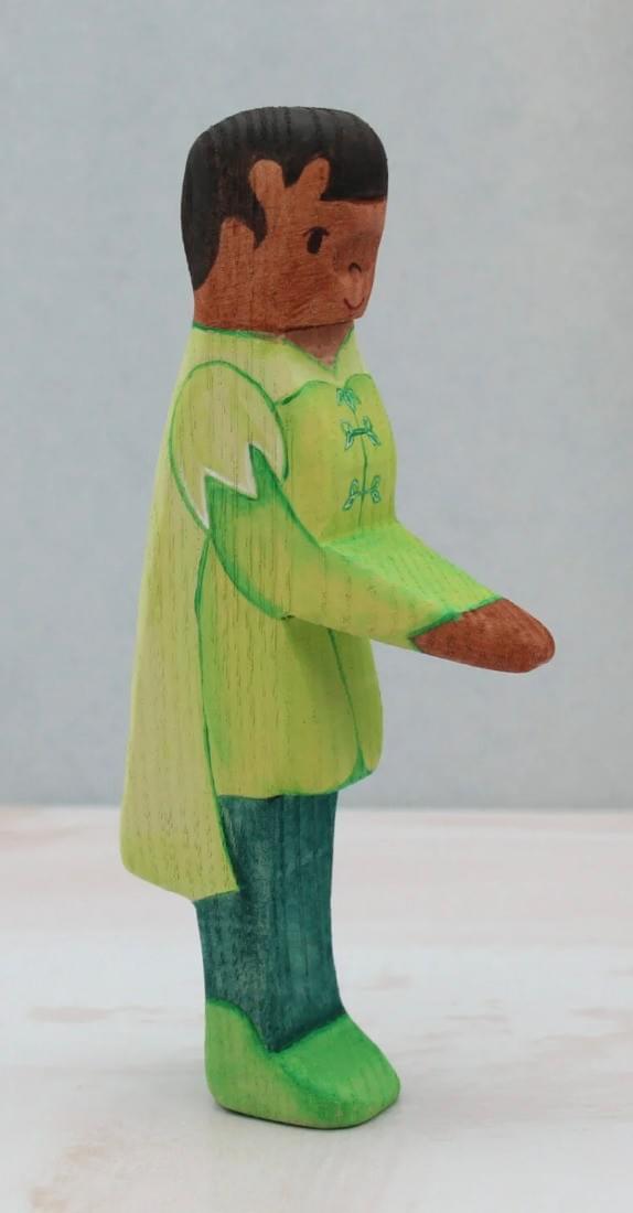 《限量版人偶》青蛙王子 The Frog Prince Wooden Figure / Limited Edition
