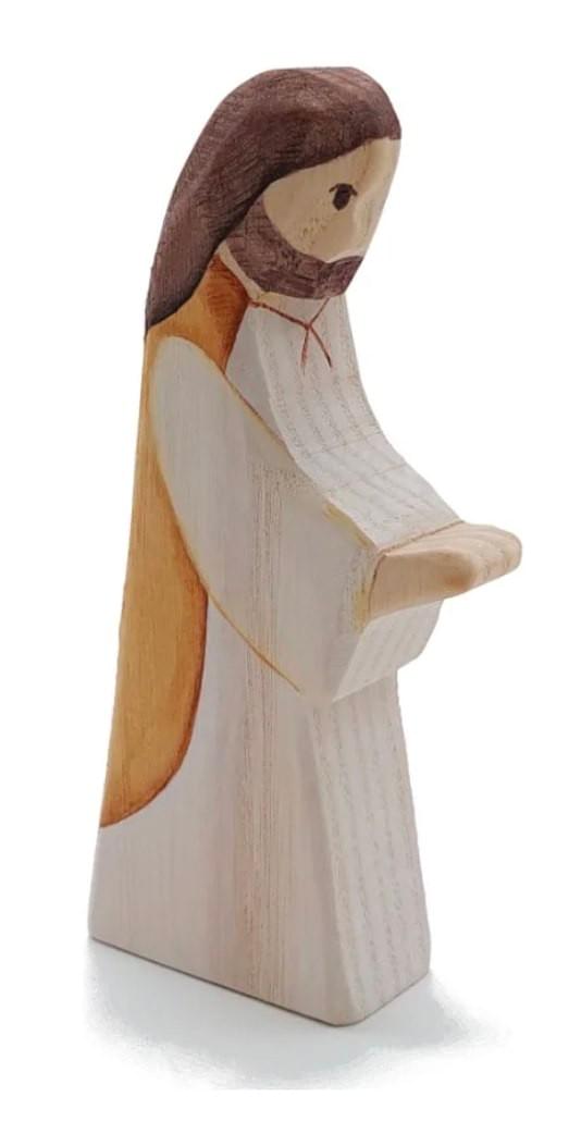 木製耶穌人偶(淺膚色)Jesus Wooden Figure / Light Skin